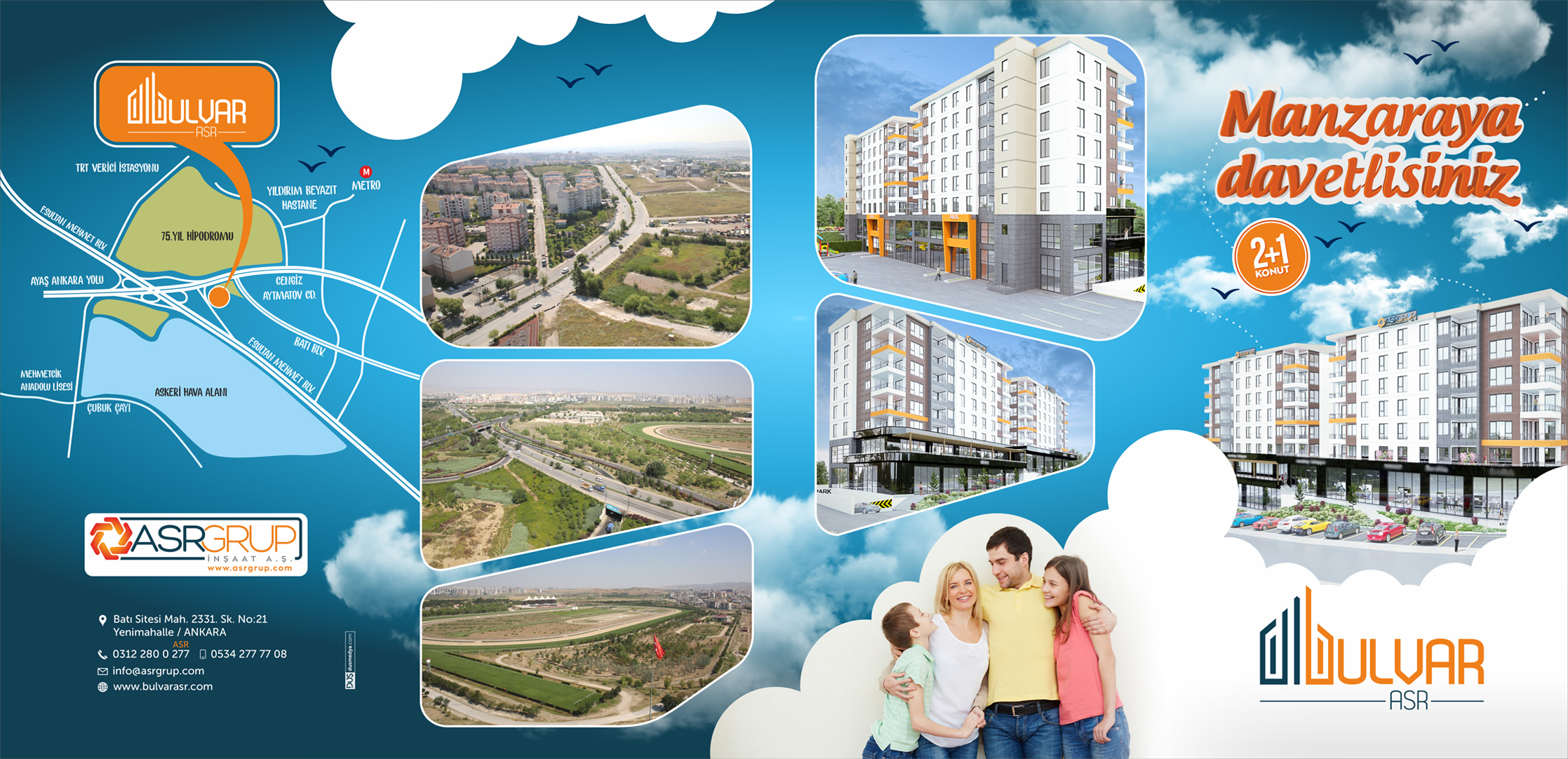 Bulvar Asr - 1.Etap broşür